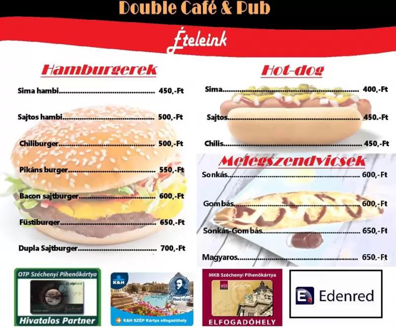 Double Café & Pub – Ételbár (Ács)