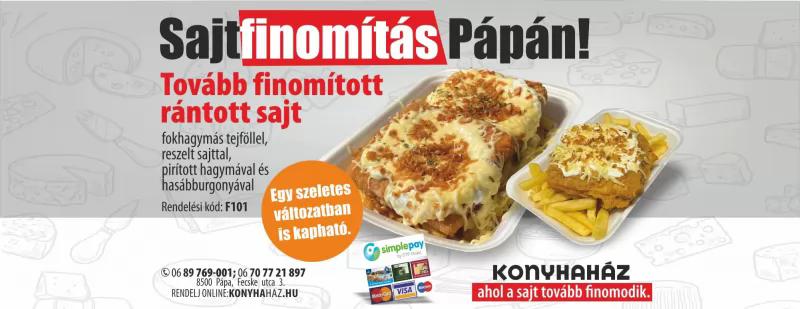 PIZZA AQUA Konyhaház Pápa – Önkiszolgáló étterem (Pápa)