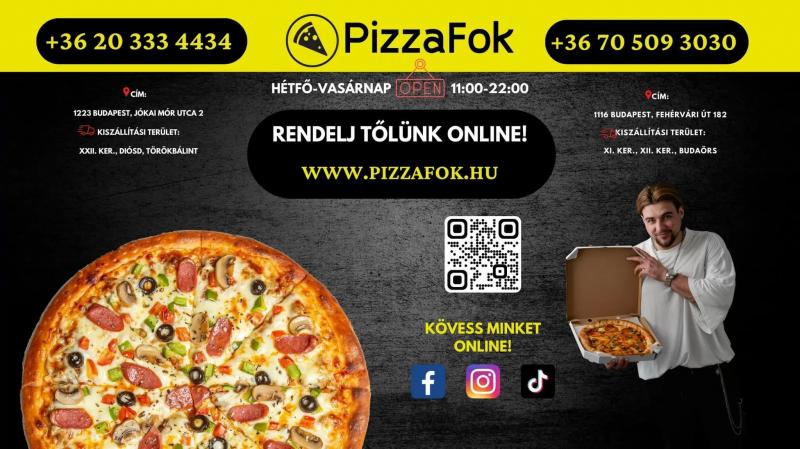 Pizzafok – Hamburger (Budapest, XI. kerület)