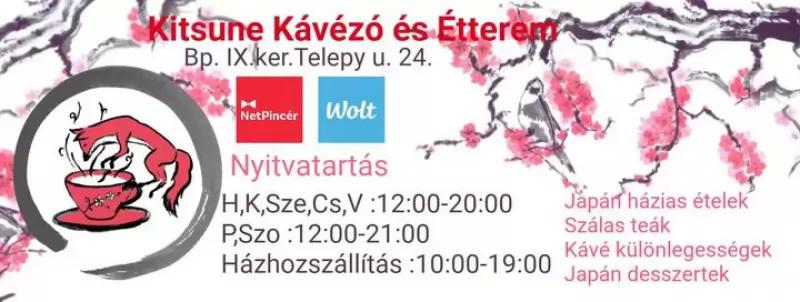 Kitsune Japán Kávézó és Étterem – Étterem (Budapest, IX. kerület)