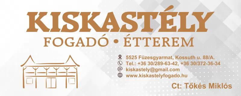 Kiskastély Fogadó – Étterem (Füzesgyarmat)