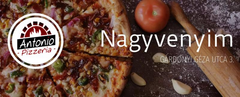 Antonio Pizzéria – Olasz étterem (Nagyvenyim)