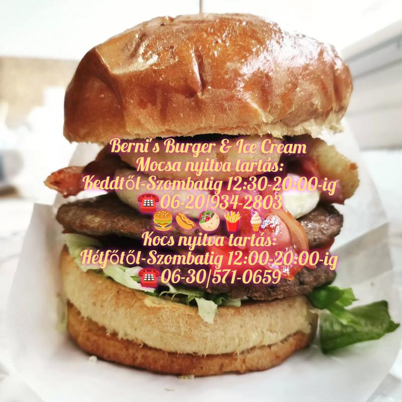 Berni's Burger & Ice Cream – Fagyizó (Kocs)