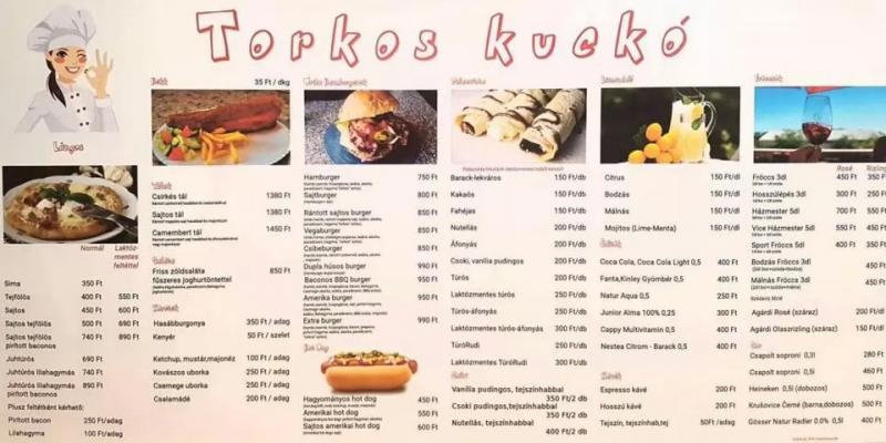 Torkos Kuckó – Gyorsétterem (Gárdony)