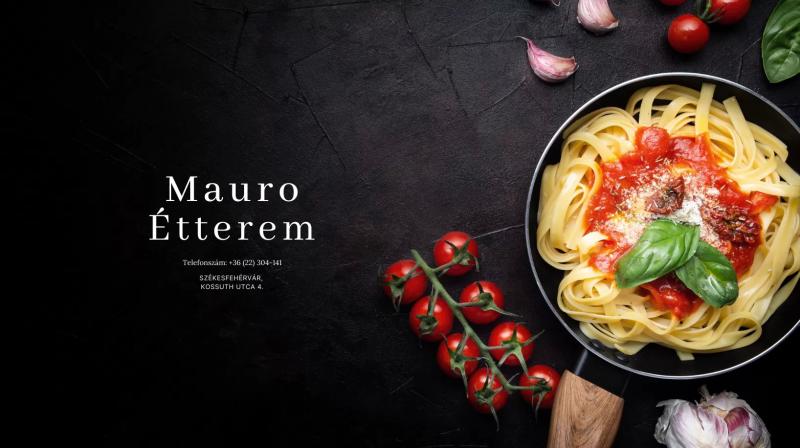 Mauro Étterem – Étterem (Székesfehérvár)