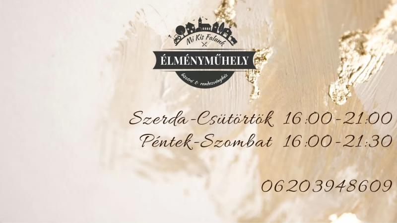Mi Kis Falunk Élményműhely – Pizzéria (Kocsér)