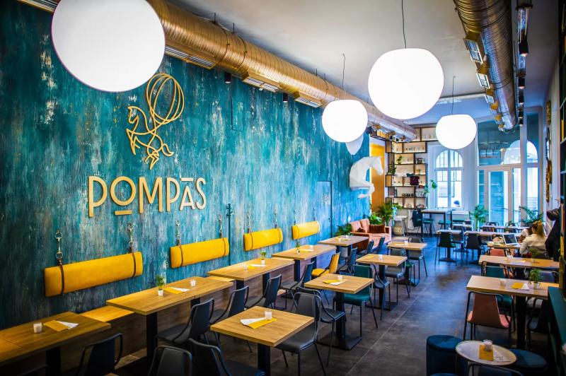 Pompás Bistro, Cafe & Bar – Bagel (Budapest, IX. kerület)