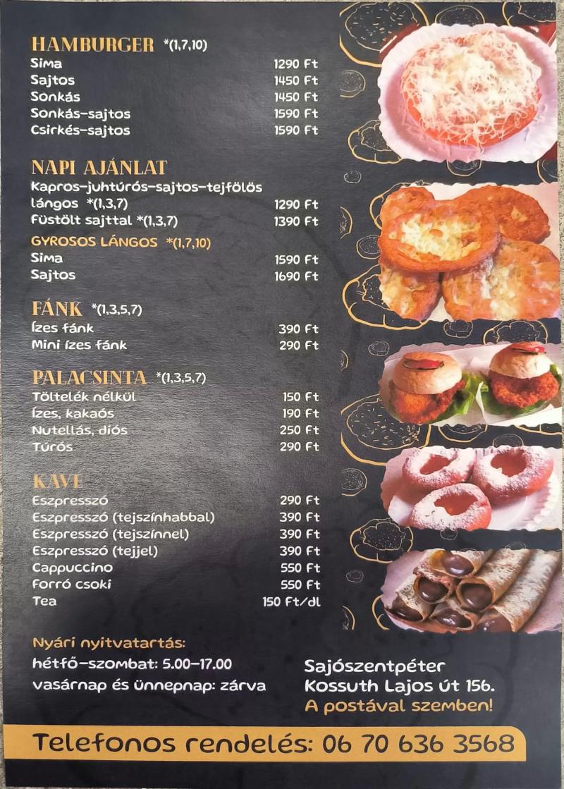 Lángos Vár – Gyorsétterem (Sajószentpéter)