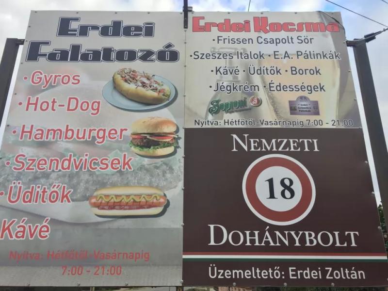 Erdei Falatozó – Gyorsétterem (Pátyod)