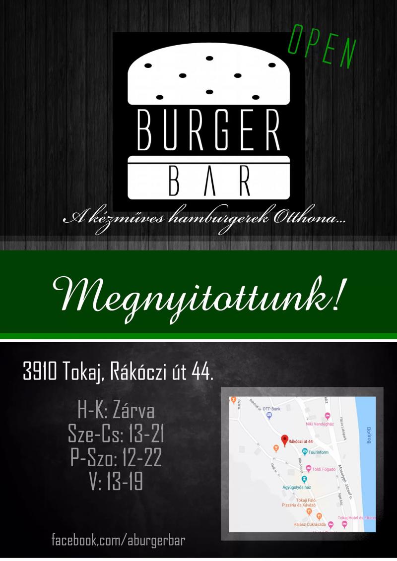 Burger Bar – Bár (Tokaj)
