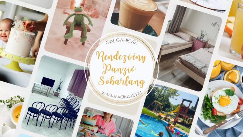 Macikávé rendezvény tér & Panzió & Sóbarlang – Bisztró (Galgahéviz)