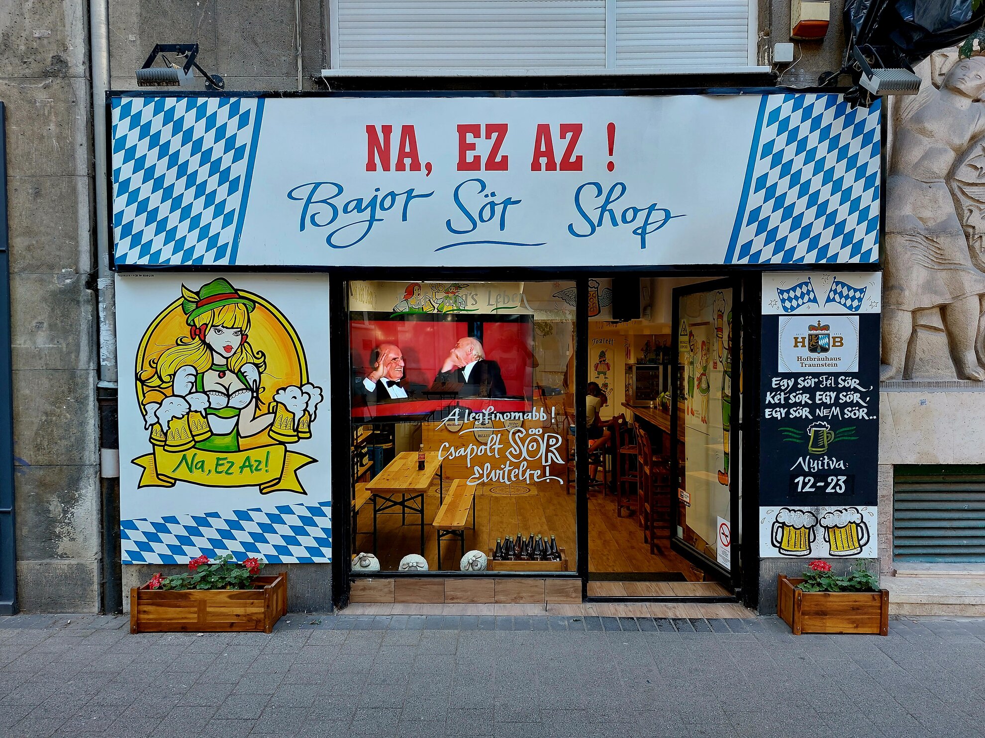 NA, EZ AZ! Bajor Sör Shop – Söröző (Budapest, II. kerület)