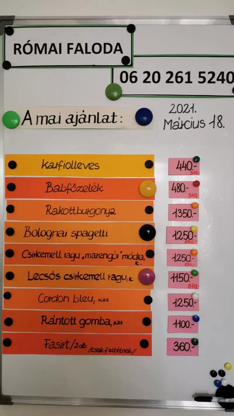 Római Faló-Da – Gyorsétterem (Esztergom)