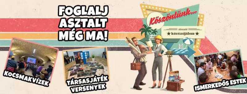 Játsz/Ma Társasjáték Kávézó – Kávézó (Budapest, V. kerület)