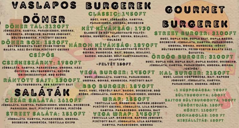 Street Burger – Gyorsétterem (Hodmezovasarhely)
