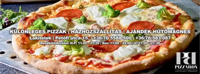 PizzaBox – Pizzéria (Lakitelek)