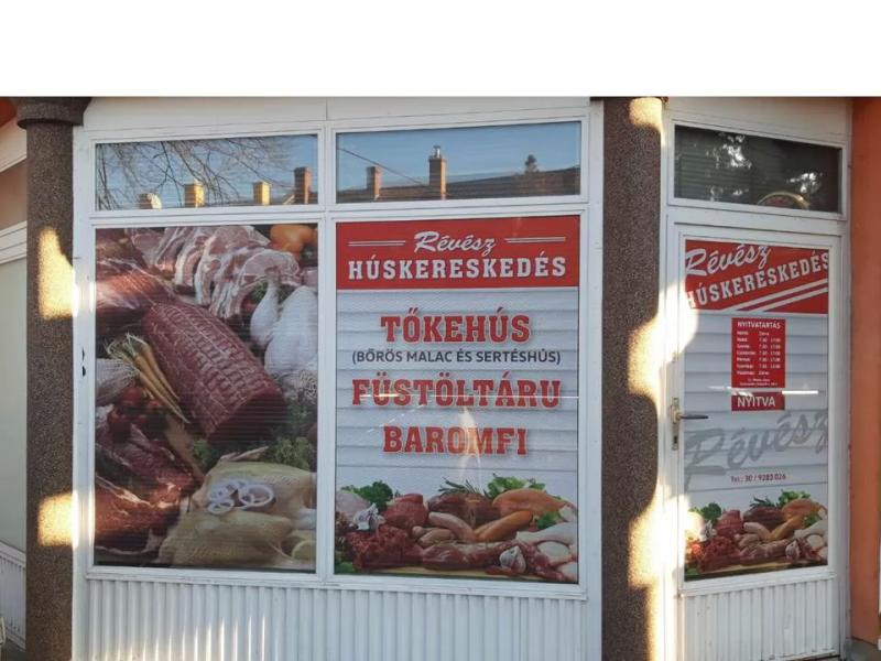 Révész Húskereskedés – Hentesbolt (Tiszavasvári)