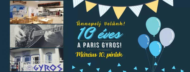 PARIS GYROS – Görög étterem (Érd)