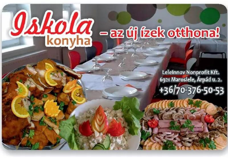 Iskola Konyha Maroslele, LeleInnov Nonprofit Kft – Vendéglő (Maroslele)