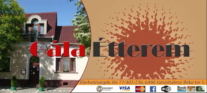 Gála Étterem és Pizzéria – Étterem (Jánoshalma)