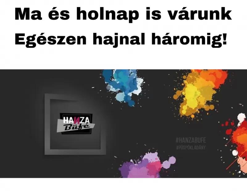 Hanza Büfé – Bár (Püspökladány)