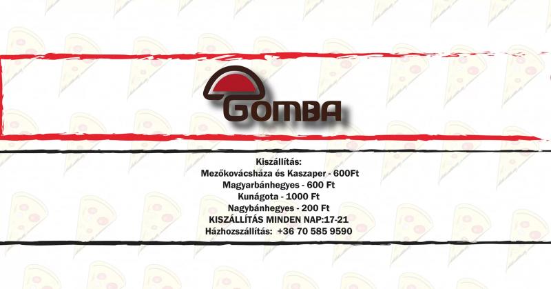 Gomba Büfé – Pizzéria (Nagybánhegyes)
