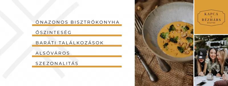 Kapca x Rézhárs Bisztró – Bisztró (Szeged)