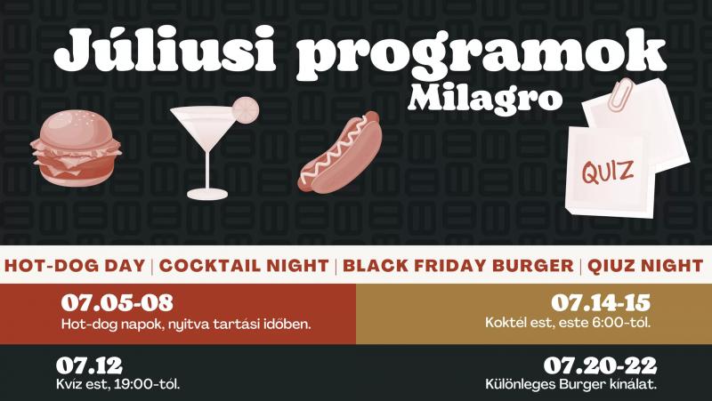 Milagro American Grill – Amerikai étterem (Budapest, X. kerület)