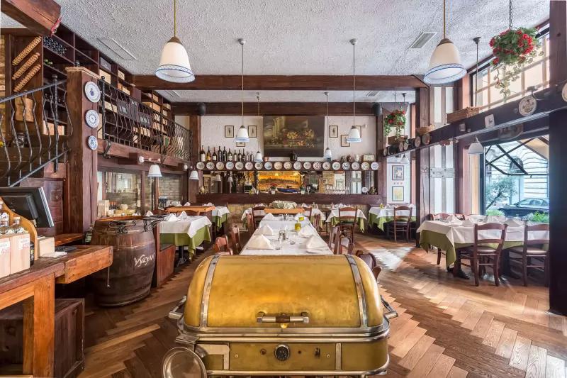Trattoria Pomo D'Oro – Olasz étterem (Budapest, V. kerület)
