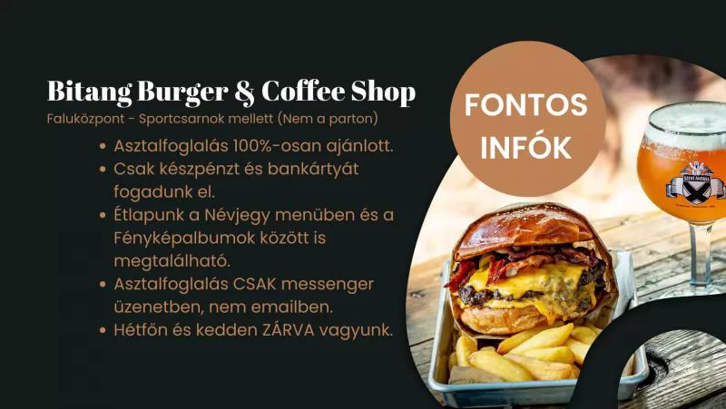 Bitang Burger & Coffee Shop – Hamburger (Alsóörs)