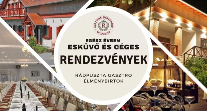 Rádpuszta-Gasztro Élménybirtok – Csárda (Látrány)