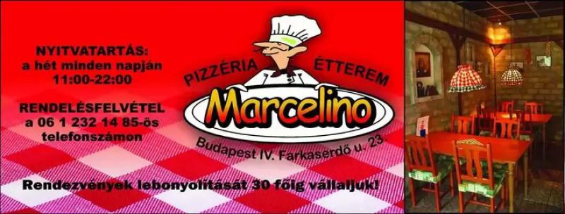 Marcelino Pizzéria és Étterem – Étterem (Budapest, IV. kerület)