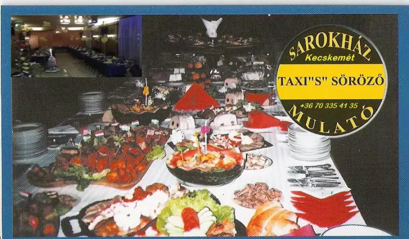 TAXI-s Söröző & Rendezvényház – Söröző (Kecskemét)