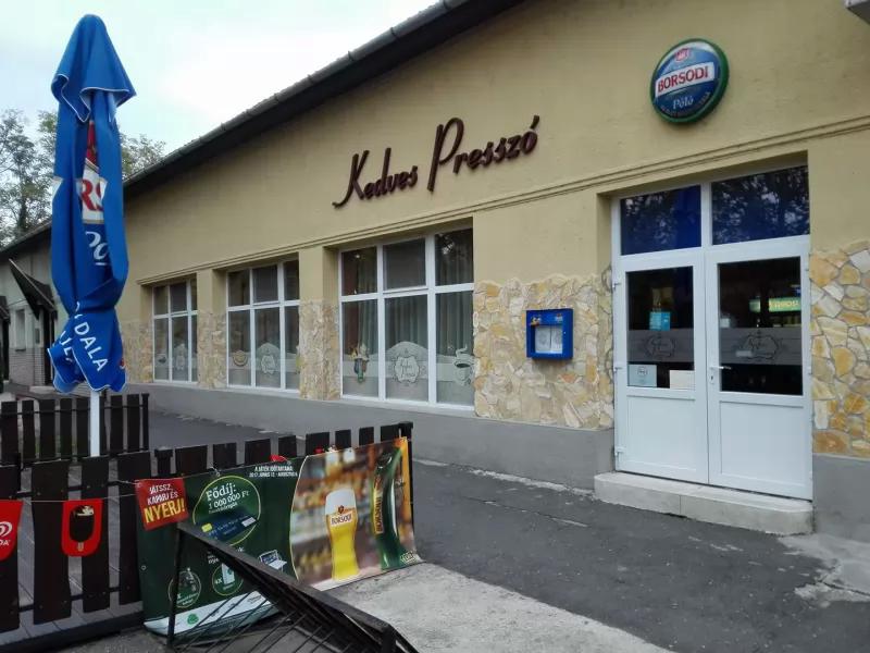 Kedves Presszó – Bár (Füzesgyarmat)