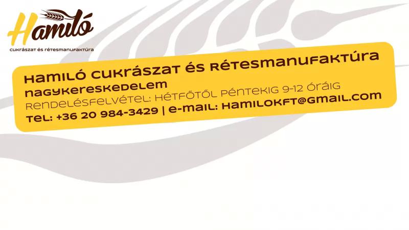 Hamiló Cukrászat és Rétesmanufaktúra – Pékség (Kecskemét)