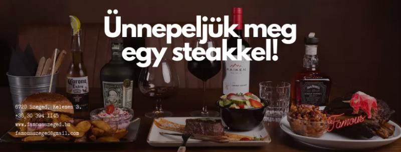 Famous Steakhouse – Amerikai étterem (Szeged)