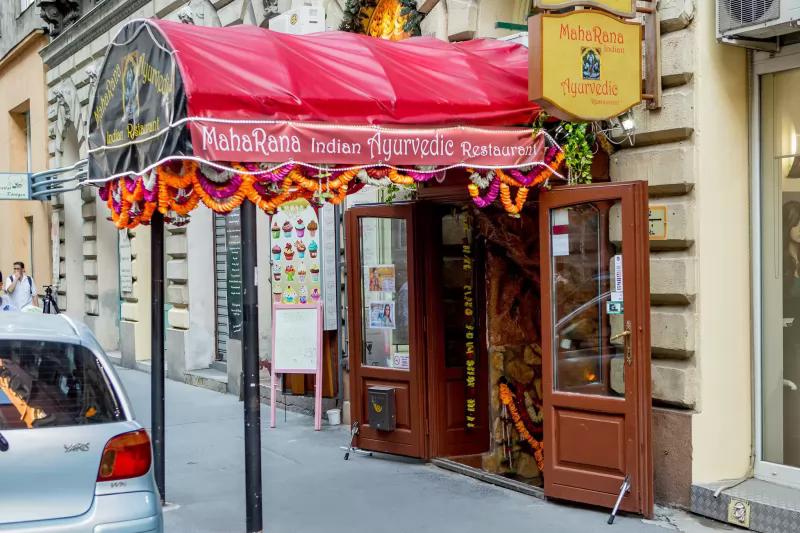 MahaRana Indian Ayurvedic Restaurant – Étterem (Budapest, XIII. kerület)