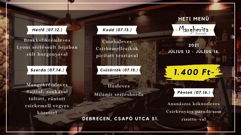 Margherita Ristorante – Étterem (Debrecen)