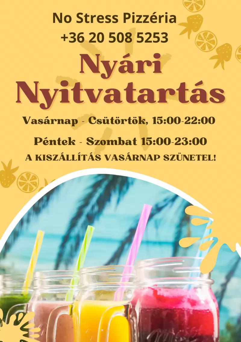 No Stress Pizzéria – Étterem (Harkány)