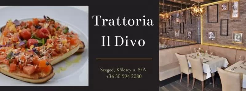Trattoria IL Divo – Olasz étterem (Szeged)