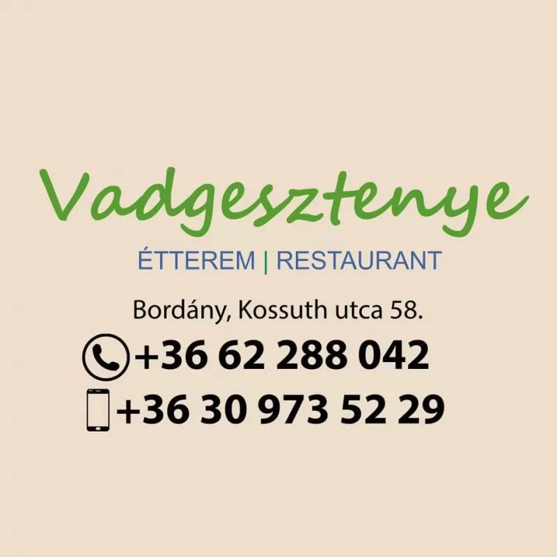 Vadgesztenye Étterem – Étterem (Bordány)