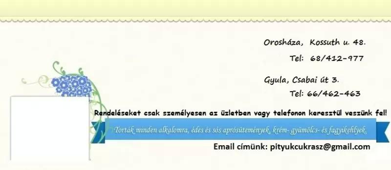 KÉKNEFELEJCS CUKRÁSZDA – Cukrászda (Orosháza)