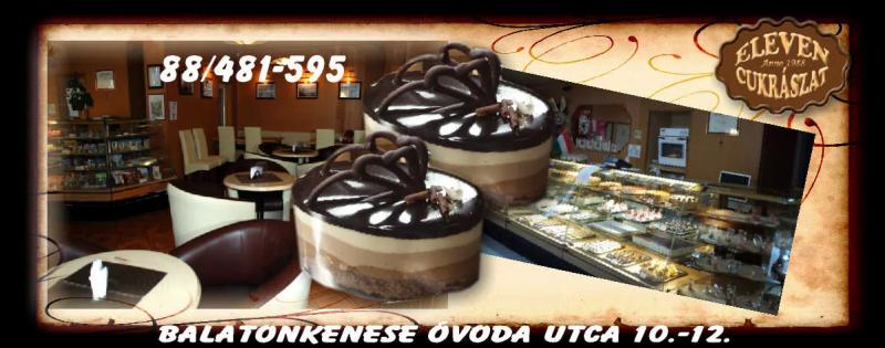 Eleven Cukrászat Balatonkenese – Kávézó (Balatonkenese)