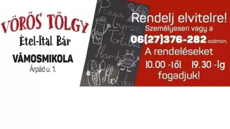 Vörös Tölgy Ètel - Ital Bàr – Bár (Vámosmikola)