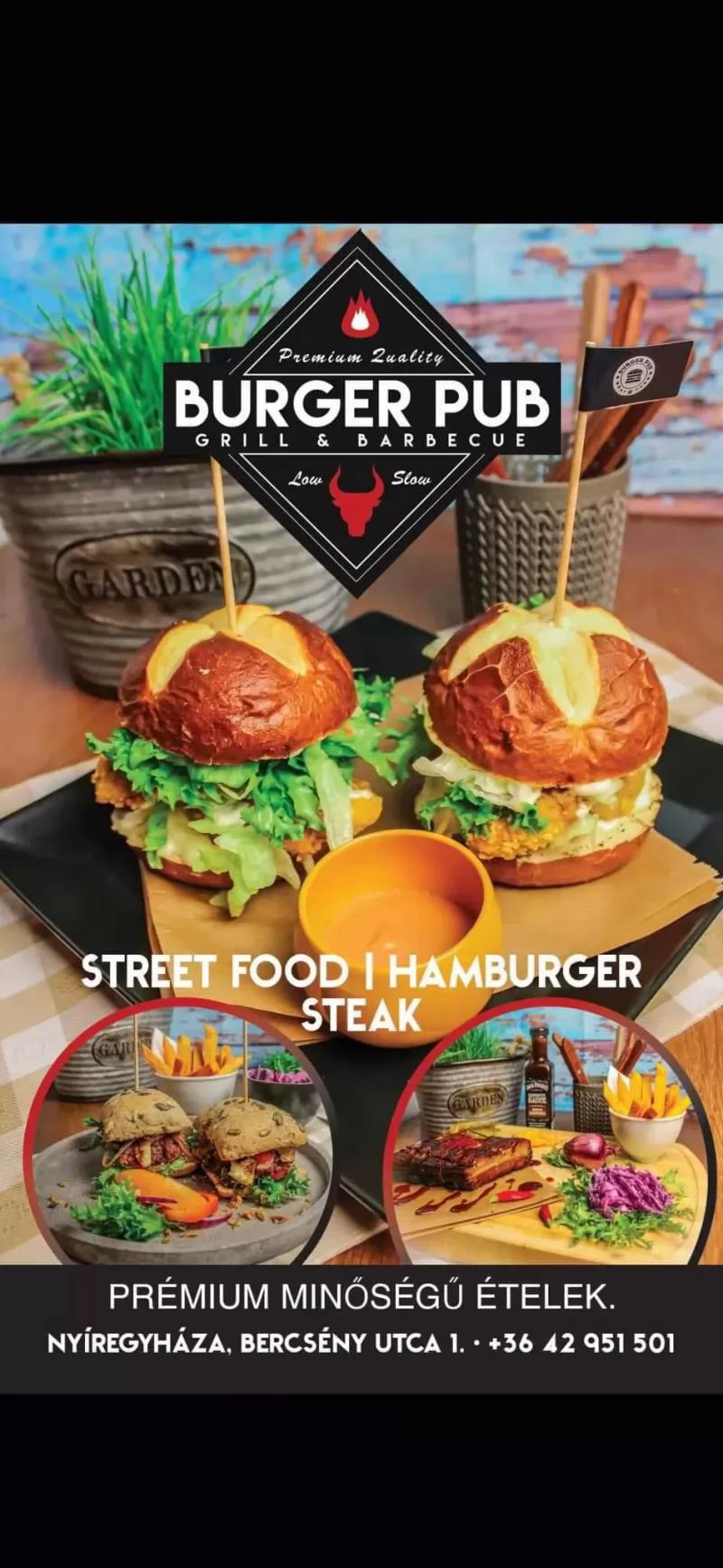 Burger Pub – Amerikai étterem (Nyíregyháza)