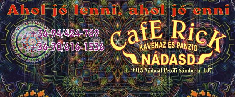 CafE RicK Kávéház és Panzió – Kávéház (Nádasd)