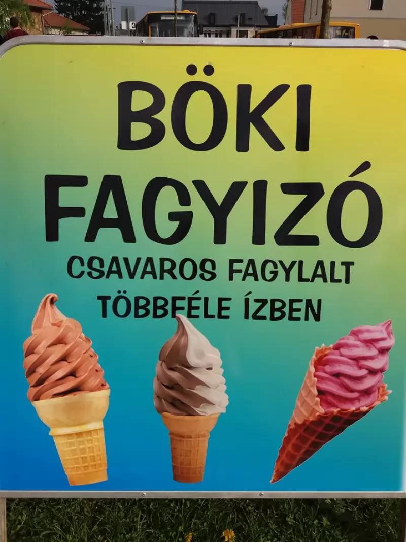 Böki falatozó és fagyizó – Fagyizó (Baktalórántháza)
