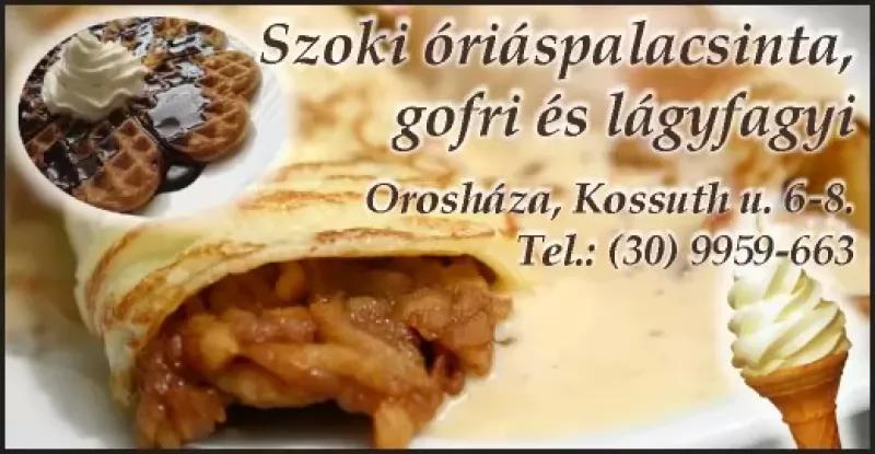 Szoki Fagyizó és Palacsintázó – Fagyizó (Orosházi)