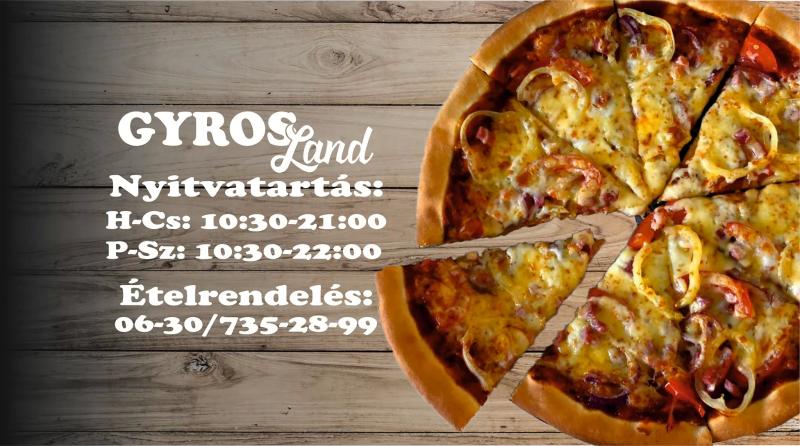 Gyrosland – Gyorsétterem (Tiszavasvári)