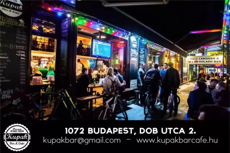 Kupak Bar & Bistro – Bár (Budapest, VII. kerület)